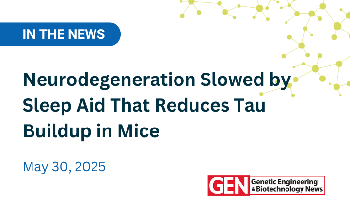 Neurodegeneration Slowed by Sleep Aid That Reduces Tau Buildup in Mice thumbnail image