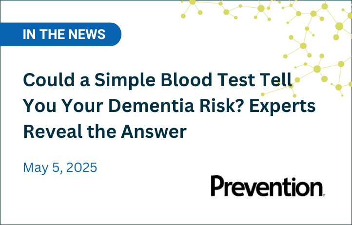 Could a Simple Blood Test Tell You Your Dementia Risk? Experts Reveal the Answer thumbnail image