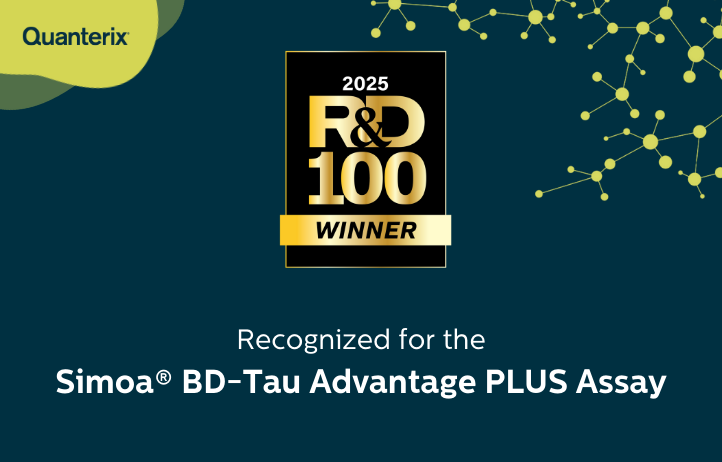 Quanterix Wins 2025 R&D 100 Award for Simoa BD-Tau Advantage PLUS Assay thumbnail image